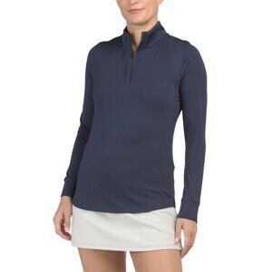 UNDER ARMOUR Midnight Navy Playoff Quarter Zip Jacket